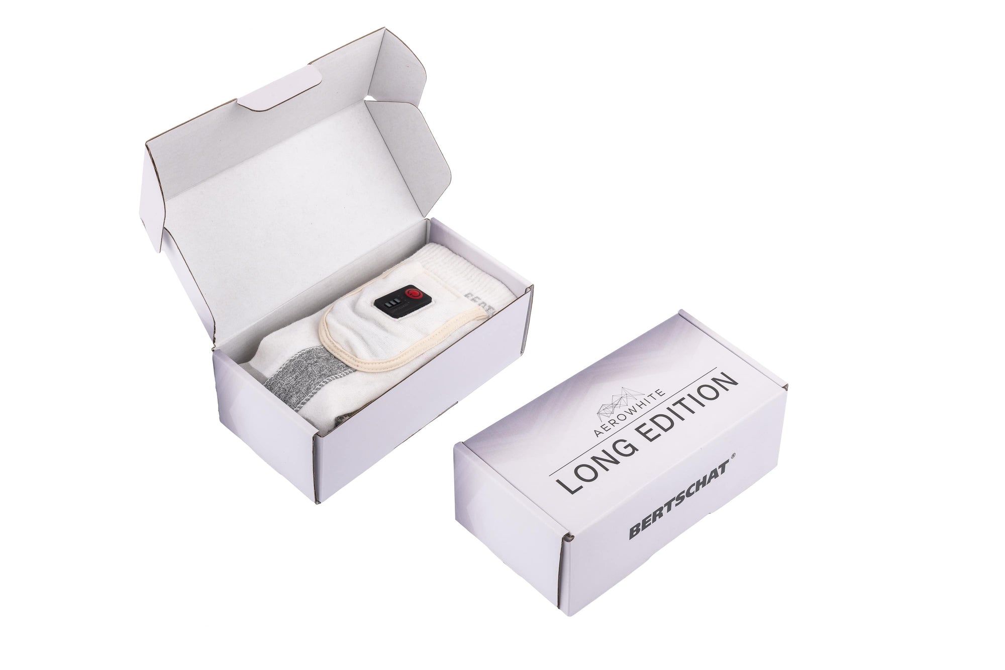 Varmesokker – Aerowhite | Vinterutgave – USB-C | Tynne og slitesterke