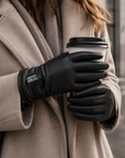 Oppvarmede skinnhansker for dame – Dual Heating